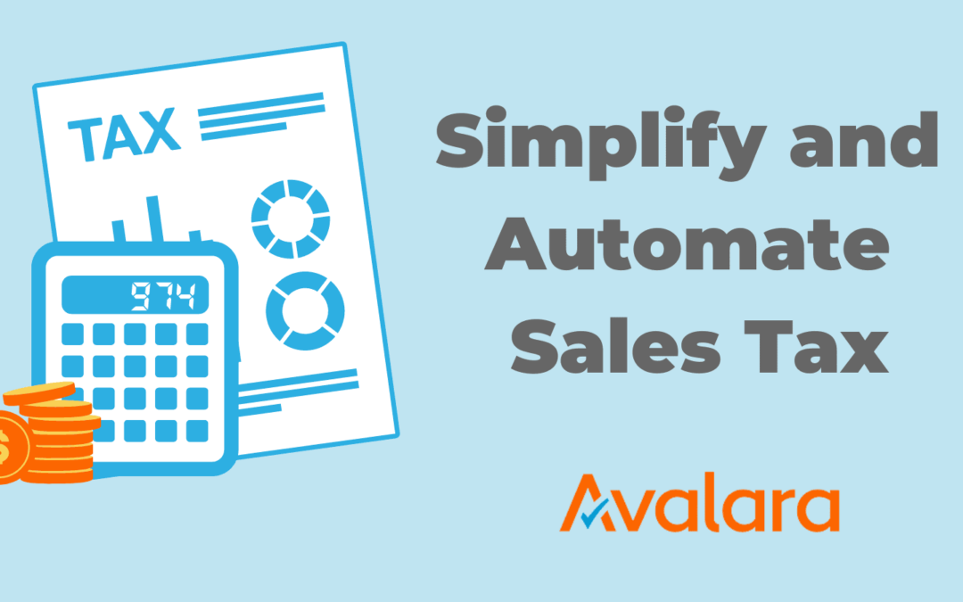 Simplify and Automate Sales Tax