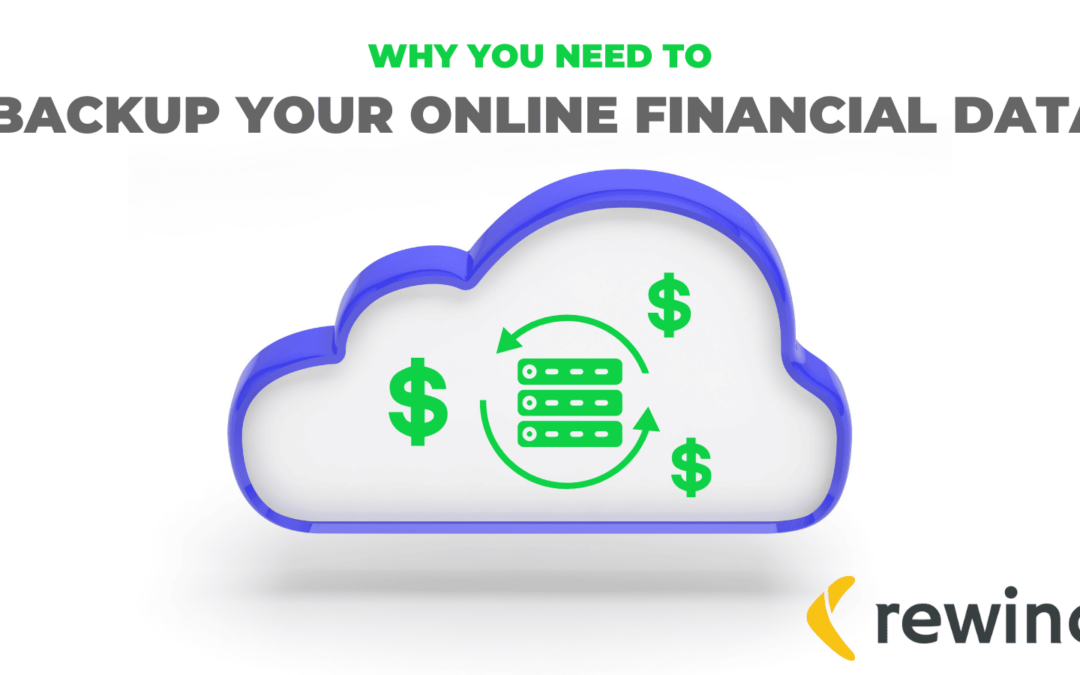 Why You Need to Backup Your Online Financial Data